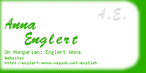 anna englert business card